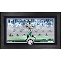 Highland Mint Troy Aikman Dallas Cowboys 12'' x 20'' Timeline Pano Photo Mint