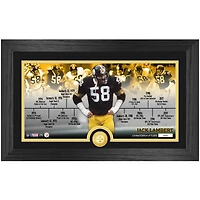 Highland Mint Jack Lambert Pittsburgh Steelers 12'' x 20'' Timeline Pano Photo Mint