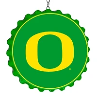 Green Oregon Ducks Bottle Cap Dangler