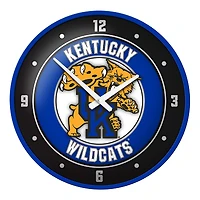 Royal Kentucky Wildcats Mascot Modern Disc Wall Clock