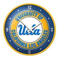 Gold UCLA Bruins Modern Disc Wall Clock