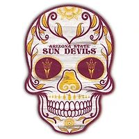 Arizona State Sun Devils 12'' Sugar Skull Sign