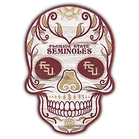 Florida State Seminoles 12'' Sugar Skull Sign
