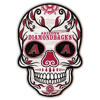 Arizona Diamondbacks 12'' Sugar Skull Sign