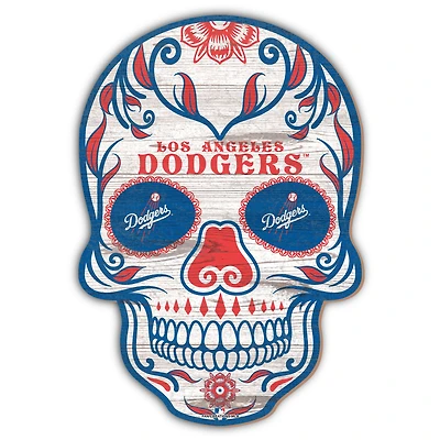 Los Angeles Dodgers 12'' Sugar Skull Sign