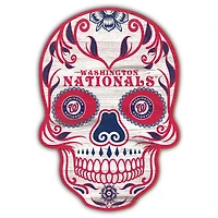 Washington Nationals 12'' Sugar Skull Sign