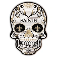 New Orleans Saints 12'' Sugar Skull Sign