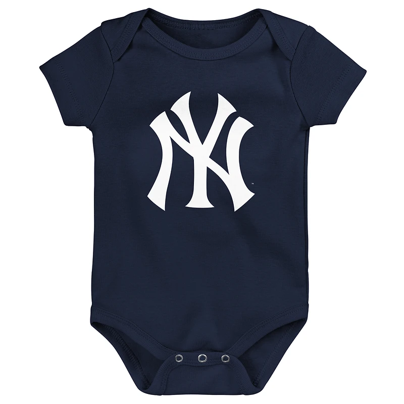 Newborn & Infant Navy New York Yankees Primary Team Logo Bodysuit