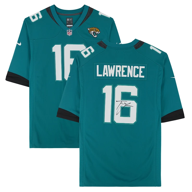 Trevor Lawrence Jacksonville Jaguars Autographed #16 Nike Jersey