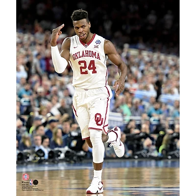 Buddy Hield Oklahoma Sooners Unsigned Celebrates a Shot During the 2016 NCAA Men's Final Four Semifinal Championship Game Photograph