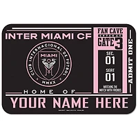 WinCraft Inter Miami CF Personalized 20'' x 30'' Floor Mat