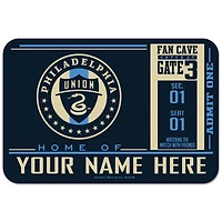 WinCraft Philadelphia Union Personalized 20'' x 30'' Floor Mat