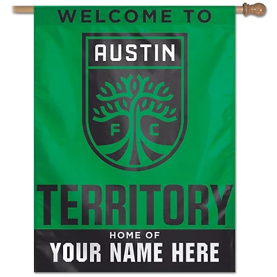 WinCraft Austin FC Personalized 27'' x 37'' One-Sided Banner
