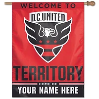 WinCraft D.C. United Personalized 27'' x 37'' One-Sided Banner