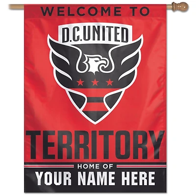 WinCraft D.C. United Personalized 27'' x 37'' One-Sided Banner