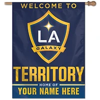 WinCraft LA Galaxy Personalized 27'' x 37'' One-Sided Banner