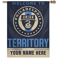 WinCraft Philadelphia Union Personalized 27'' x 37'' One-Sided Banner