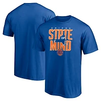 Men's Blue New York Knicks Push Ahead T-Shirt