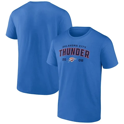 Men's Oklahoma City Thunder Blue Rebel T-Shirt