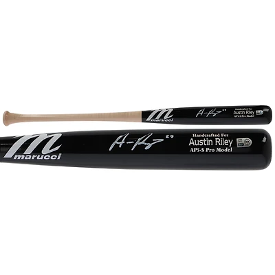 Austin Riley Atlanta Braves Autographed Marucci Game Model Bat
