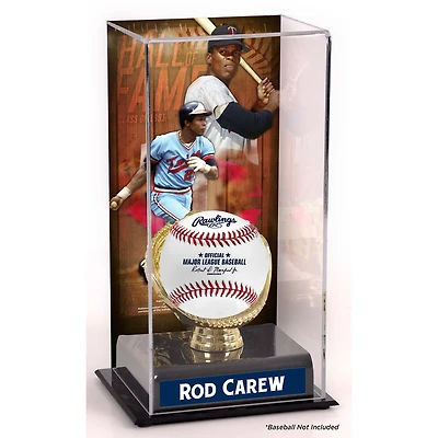 Rod Carew Minnesota Twins Hall of Fame Sublimated Display Case with Image