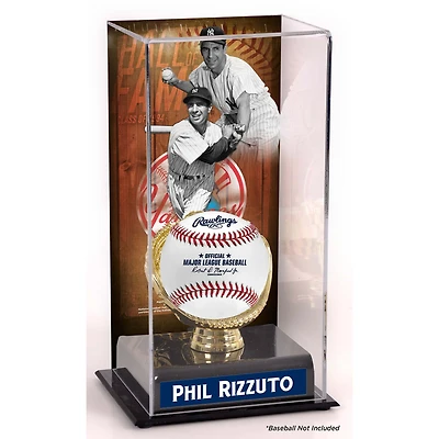 Phil Rizzuto New York Yankees Hall of Fame Sublimated Display Case with Image