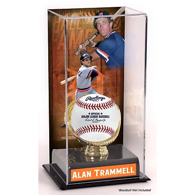 Alan Trammell Detroit Tigers Hall of Fame Sublimated Display Case with Image