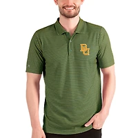 Men's Antigua Green/Gold Baylor Bears Esteem Polo