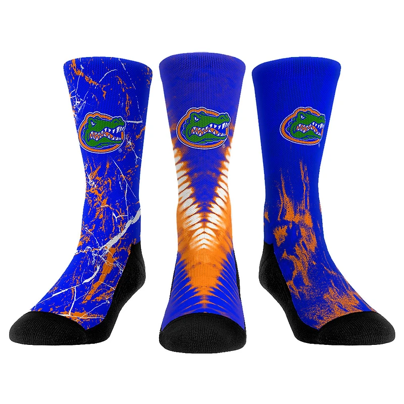 Youth Rock Em Socks Florida Gators Three-Pack Crew Socks Set