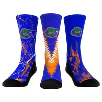 Youth Rock Em Socks Florida Gators Three-Pack Crew Socks Set