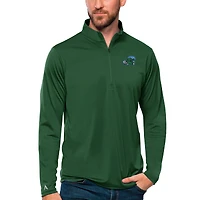 Men's Antigua Green Tulane Green Wave Tribute Quarter-Zip Top