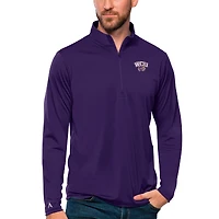 Men's Antigua Western Carolina Catamounts Tribute Quarter-Zip Top