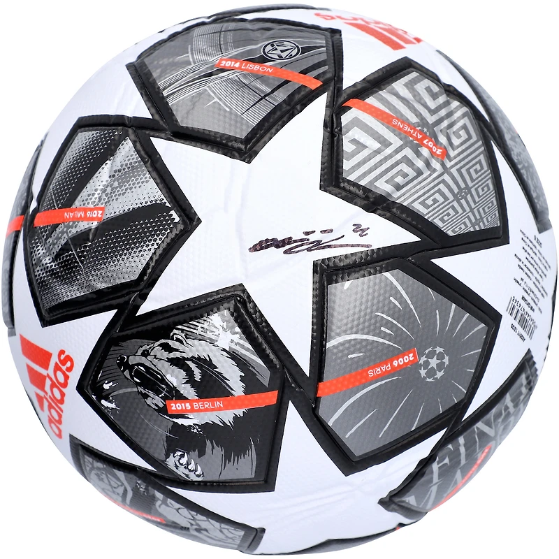 Icons Shop Limited John Terry Chelsea Autographed UEFA Champions League 20th Anniversary Soccer Ball