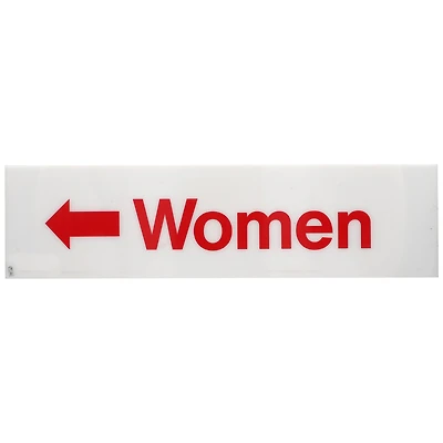 New York Yankees Event-Used Women "Left" Sign from Original Yankee Stadium