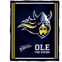 Augustana Vikings 36'' x 48'' Children's Mascot Plush Blanket
