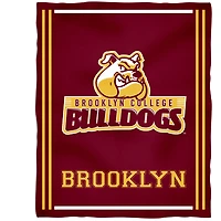 Brooklyn College Bulldogs 36'' x 48'' Children's Mascot Plush Blanket