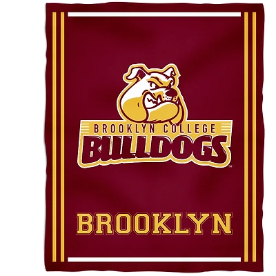 Brooklyn College Bulldogs 36'' x 48'' Children's Mascot Plush Blanket