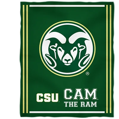 Colorado State Rams 36'' x 48'' Children's Mascot Plush Blanket