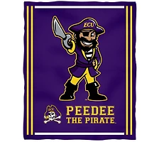 ECU Pirates 36'' x 48'' Children's Mascot Plush Blanket