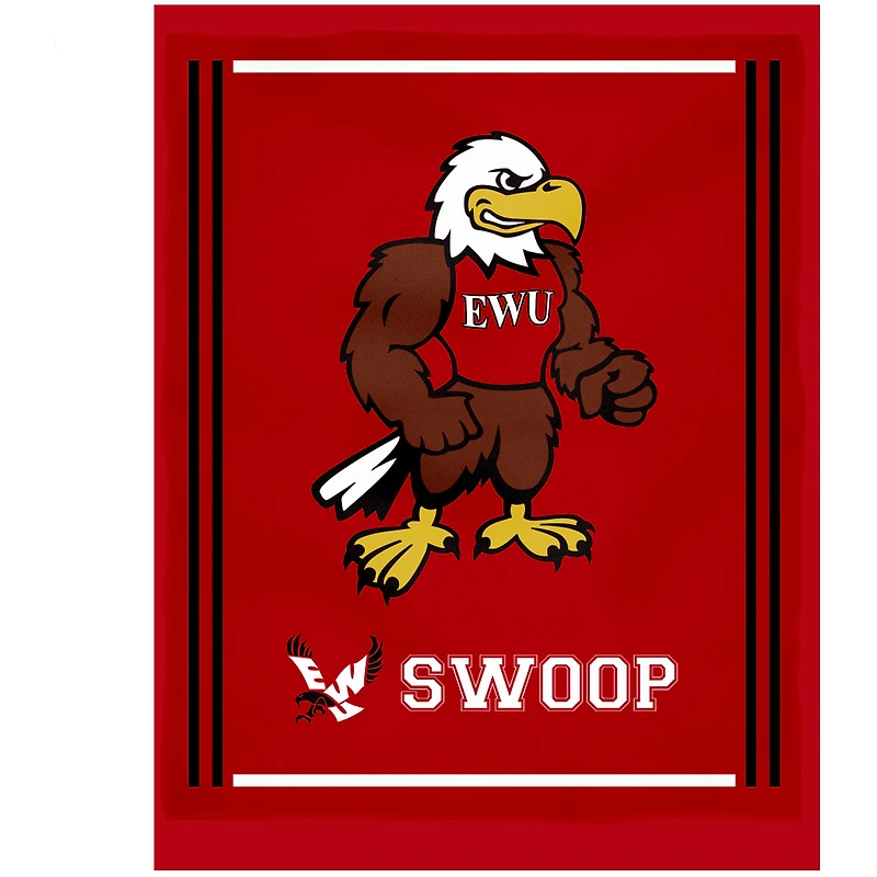 Eastern Washington Eagles 36'' x 48'' Children's Mascot Plush Blanket
