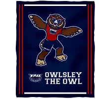 Florida Atlantic Owls 36'' x 48'' Children's Mascot Plush Blanket