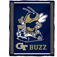 GA Tech Yellow Jackets 36'' x 48'' Children's Mascot Plush Blanket