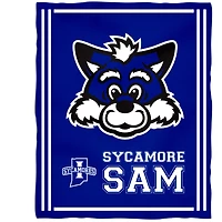 Indiana State Sycamores 36'' x 48'' Children's Mascot Plush Blanket