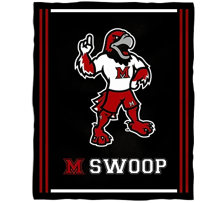 Miami University RedHawks 36'' x 48'' Children's Mascot Plush Blanket