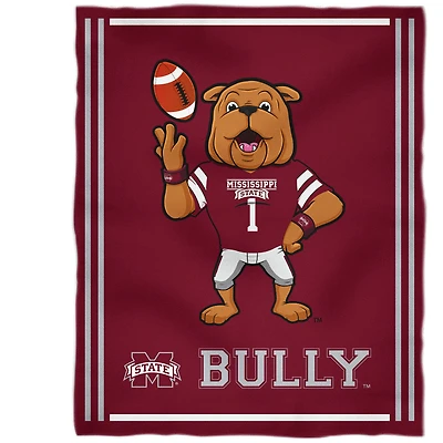 Mississippi State Bulldogs 36'' x 48'' Children's Mascot Plush Blanket
