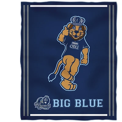 Old Dominion Monarchs 36'' x 48'' Children's Mascot Plush Blanket