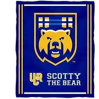 UC Riverside Highlanders 36'' x 48'' Children's Mascot Plush Blanket