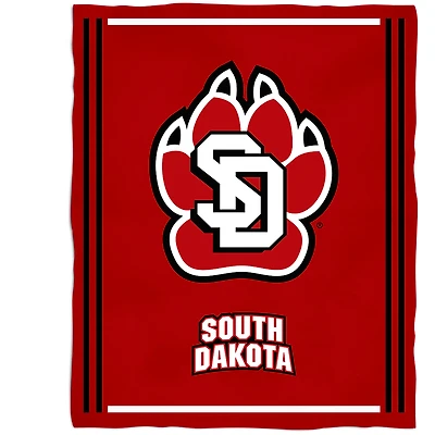 South Dakota Coyotes 36'' x 48'' Children's Mascot Plush Blanket