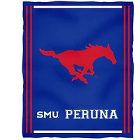 SMU Mustangs 36'' x 48'' Children's Mascot Plush Blanket