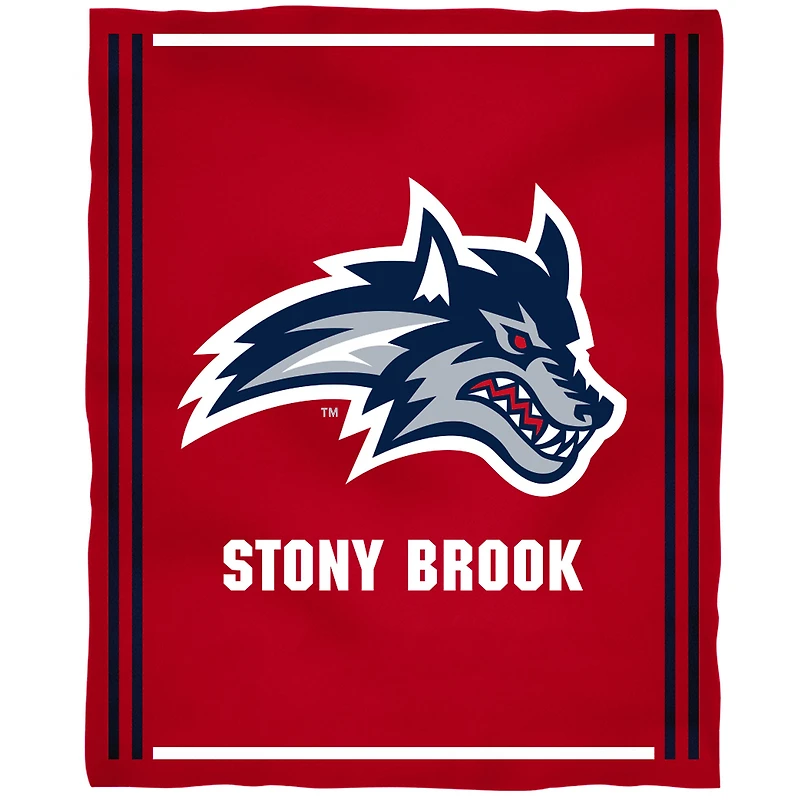 Stony Brook Seawolves 36'' x 48'' Children's Mascot Plush Blanket